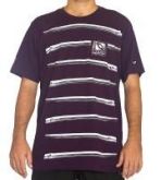 T-Shirt - Stripes & Patch